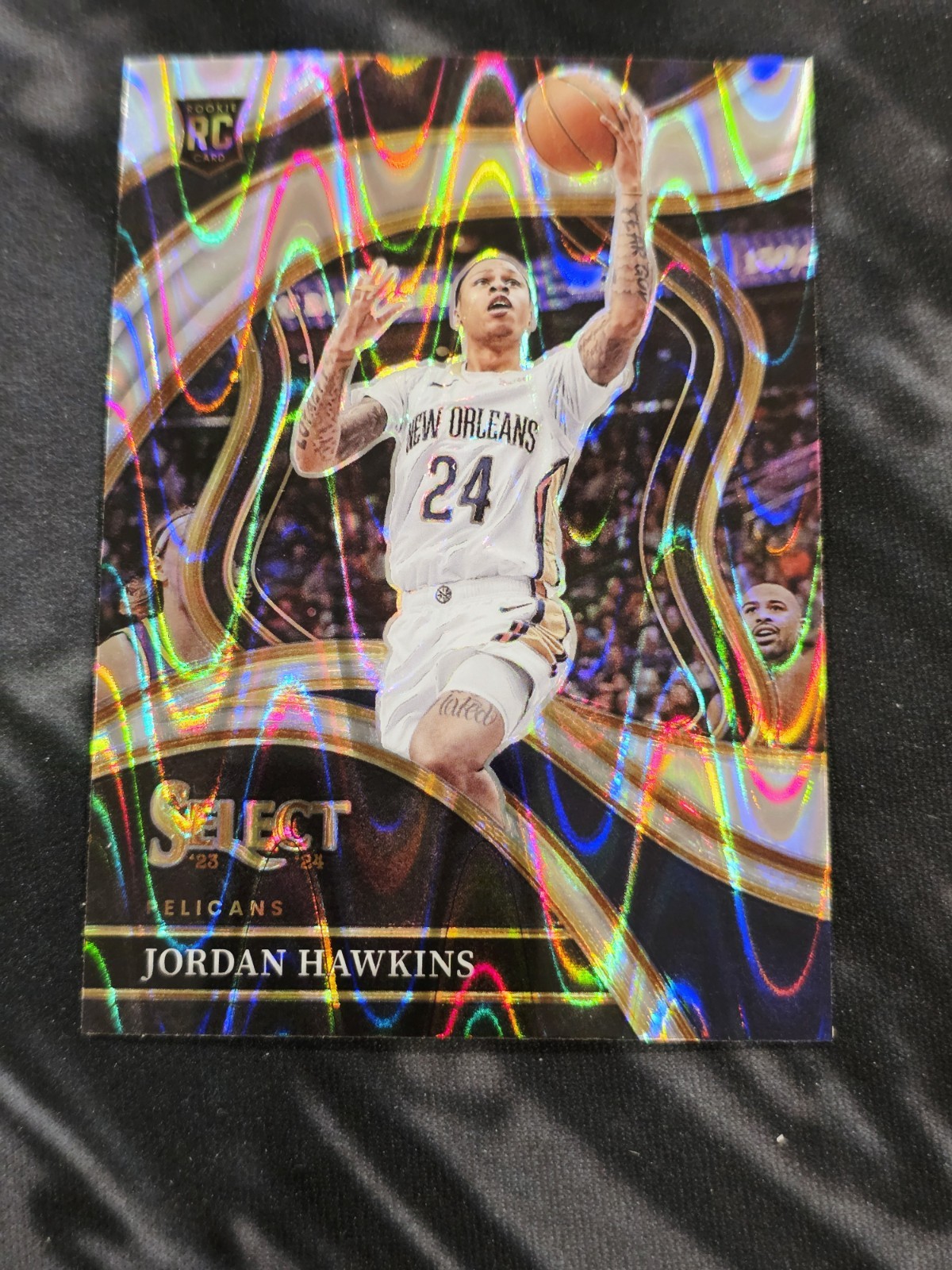 2023-24 Panini Select - Courtside Jordan Hawkins #280 Tectonic Prizm (RC)