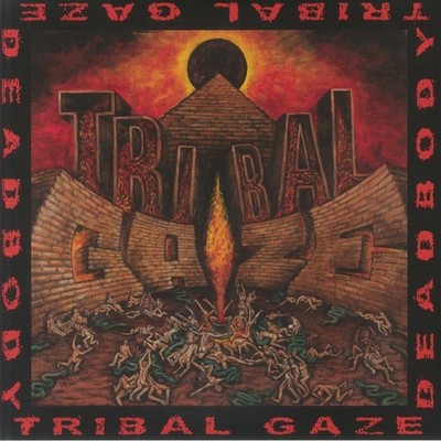 DEADBODY/TRIBAL GAZE - Split - Vinyl (yellow & red smokey vinyl 12'' + inserts)