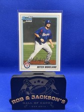 Mitch Moreland 2010 Rookie Bowman Card Prospects Rc #bp37. rookie card picture