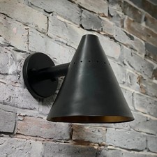 Minimalistic Brass Wall Sconce Mid Century Italian Wall Light Christmas Gift