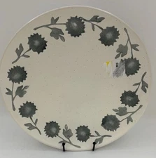Threshold Stoneware Serving Platter New Floral