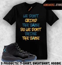 Shirt Match AJ 11 Gamma Blue 2025 Sneaker Matching Grind Different 11s T-Shirt