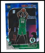 2019-20 Hoops Premium Stock #240 Tacko Fall Prizms Blue Cracked Ice