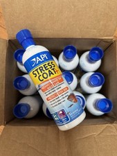 12 PACK API STRESS COAT + MAKES TAP WATER SAFE -PROTECTS FISH 16 FL oz EXP 1/29