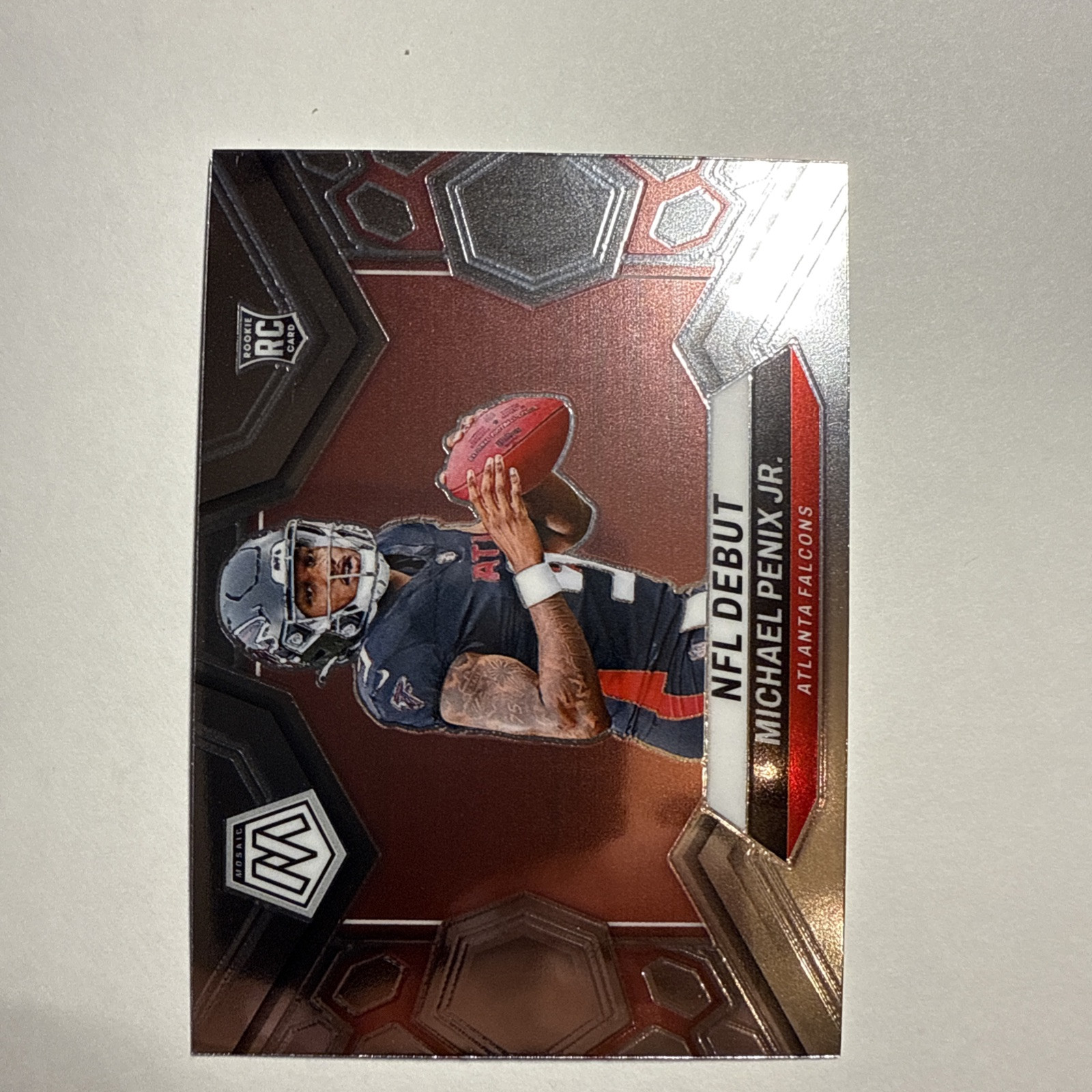 MICHAEL PENIX JR 2024 PANINI MOSAIC DEBUT RC #274 FALCONS