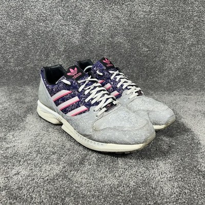 Adidas Torsion ZX 5000 FZ4410 Men's Sz 12 Gray Purple Vieux Lyon
