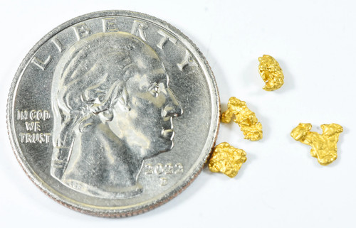Natürliches Goldnugget Australisch 0,15 Gramm Original - Bild 7 von 9