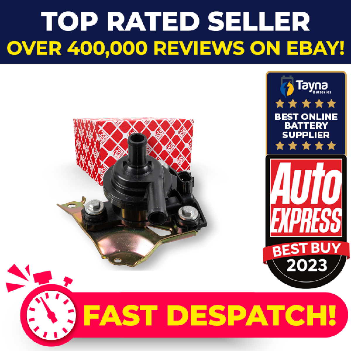 Water Pump for Parking Heater 178885 Febi Auxiliary Additional G902047030 New