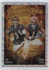 2024 Panini Phoenix Treasured Tandems Wave Ja Marr Chase Joe Burrow #TT-CIN 19jf