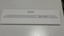 Apple Magic Keyboard w/ Touch ID and Numeric Keypad Model A3119 White, Sealed