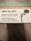 American standard 6047.161.002 Manual Toilet Flush Valve