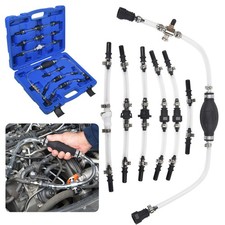 Diesel Tools Diesel Priming & Bleeding Kit -Fuel Male &Female Fittings Universal