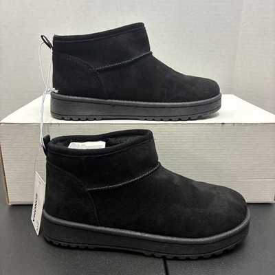 Sonoma Kazz Ankle Boots Black Girls Size 2