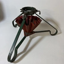Vtg 50's S-B MFG Co. Milwaukee 3 Leg Christmas Tree Stand Retro Heavy Duty MCM