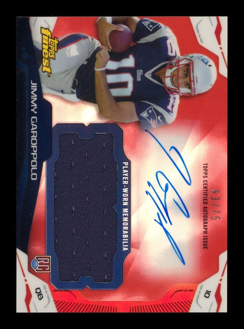 Jimmy Garoppolo SA-GE Hit #10 Red
