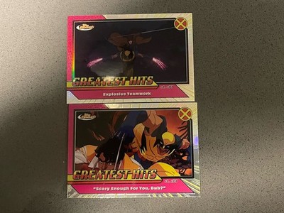 X-Men 97  2 Card Lot - Greatest Hits Inserts