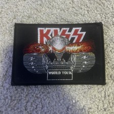 KISS PATCH Creatures Of The Night World Tour TANK 5.25" UNUSED Vintage Kiss Carr