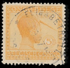 Zgrill89 Belgian Congo/Post mark  Elizabethville   1927