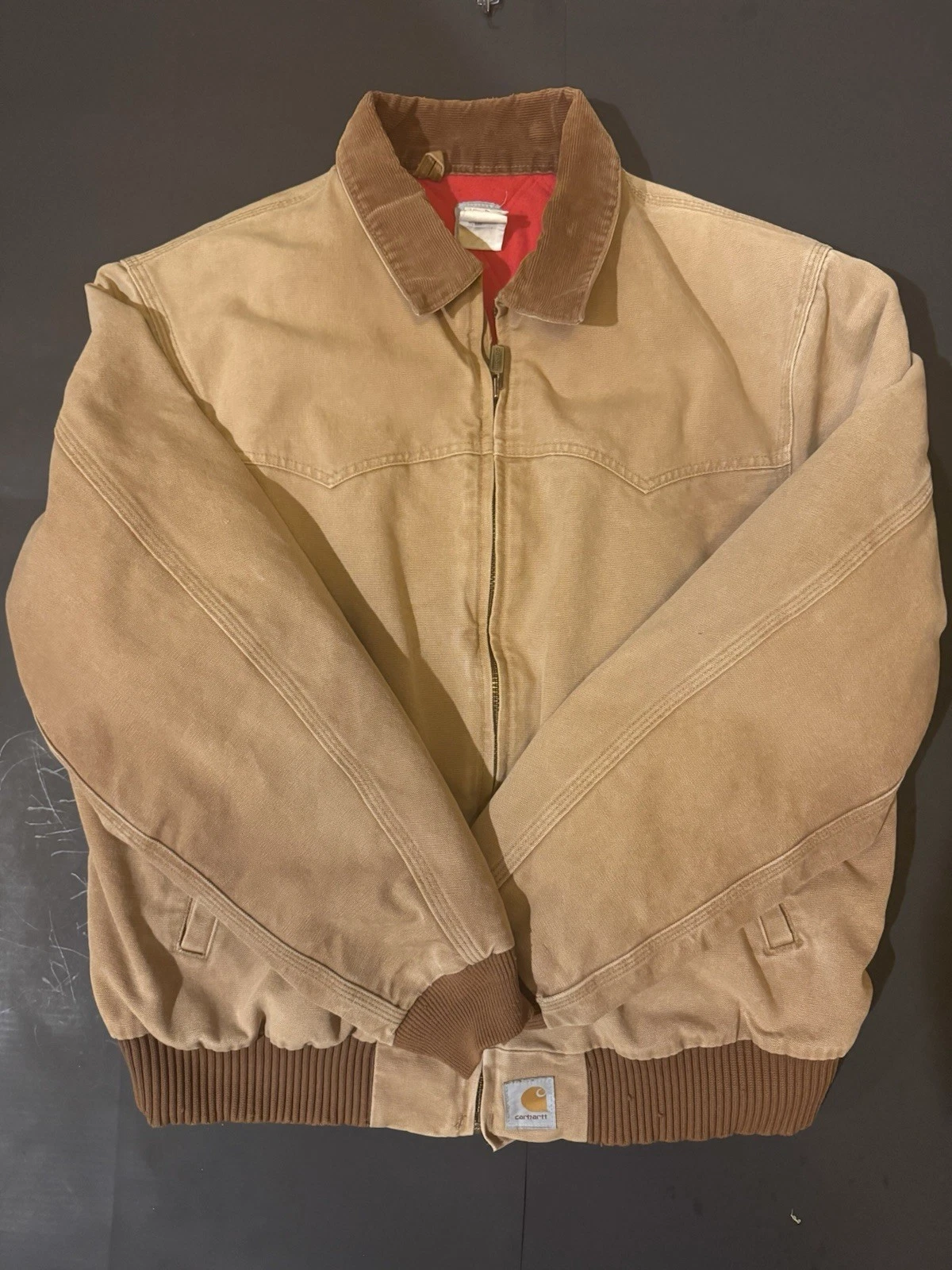 Carhartt Vintage USA Quilted Lined Insulated Jacket Men Size 2XL.See Description