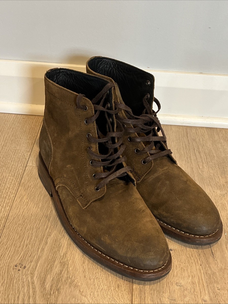 Thursday Boot Co President Mens Size 10 Brown Suede Lace Up Casual Miles Teller in our Mocha Suede President Boot! ? I main image 3