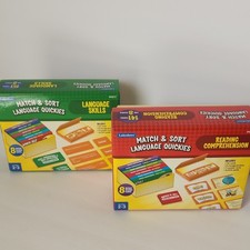 Lakeshore Match Sort Language Quickies Reading Comprehension Grades 2-3 PP576