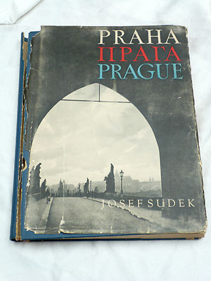 Rare JOSEF SUDEK Praha PRAGUE Vitezslav Nezval PHOTOGRAPHY 1948 