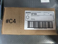 Sigma Electric ProConnex 1"  Zinc-Plated Steel Electrical Conduit Locknut 50 PCs