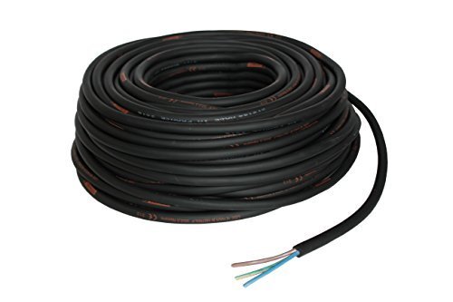 Tubo de manguera de goma TITANEX cable de obra H07RN-F 3x2,5 mm² 3G2,5 mm² 5-50 m