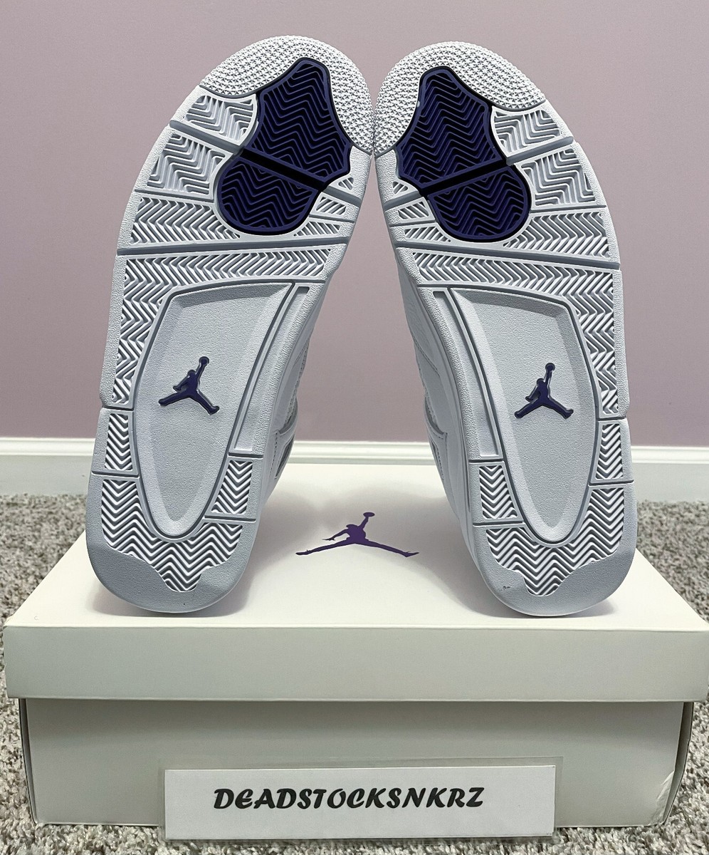 jordan 4 metallic purple men