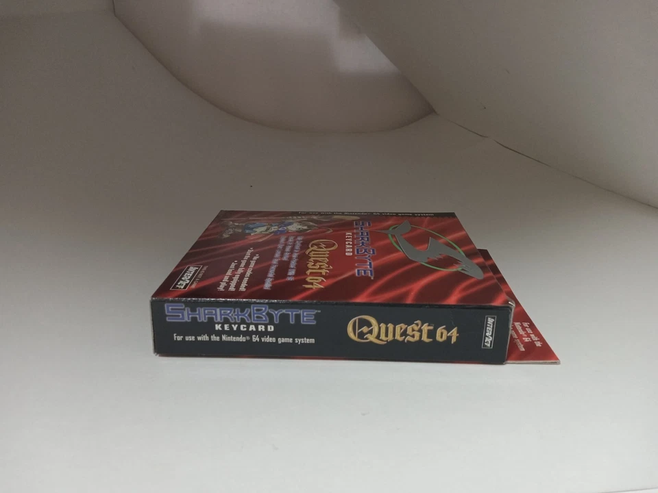 MINT NEW Sharkbyte Memory Keycard for Quest 64 N64 Nintendo 64 loaded codes - Image 4 of 4