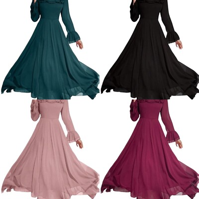 printed flowy dress Printed Maxi Dress main image 1