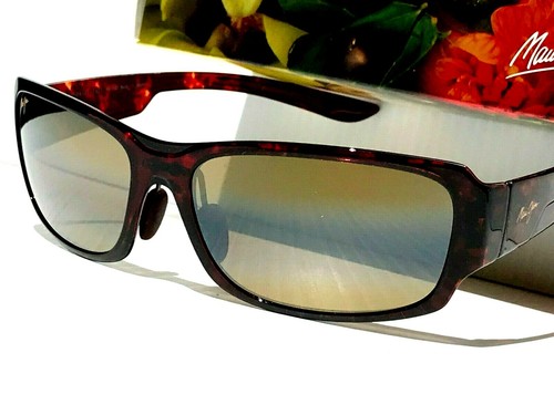 NEW Maui Jim MONKEYPOD Tortoise Wrap POLARIZED HCL BRONZE Lens Sunglass H441-10 - Picture 10 of 12