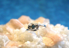 Multi Color Gemstone Sterling Silver Ring