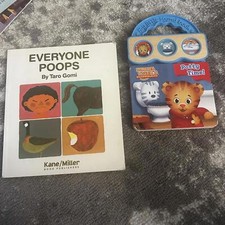 Two Potty Themed Books-Sound Book