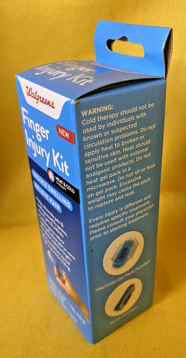Acu-Life® Finger Injury System | Hot And Cold | Includes Gel Pack
