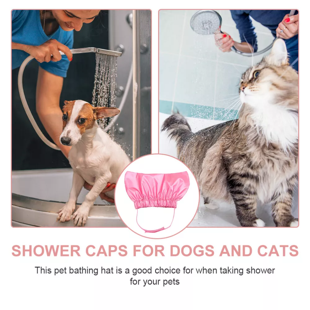 earpuppy shower cap caps for shower Pet Bath Ear Protecting Guard