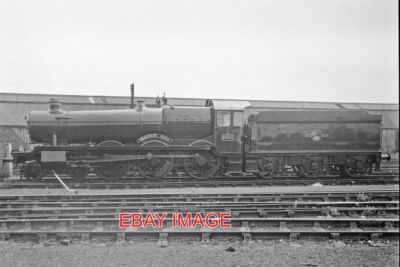 FOTO GWR HALL CLASS LOK NR 6924 GRANTLEY HALL SWINDON 60er JAHRE