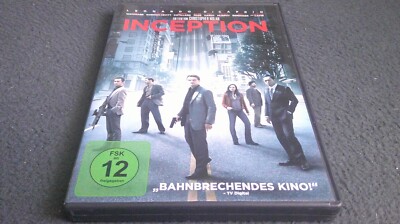 DVD INCEPTION (2010) + ACTION THRILLER + UNCUT + CHRISTOPHER NOLAN + FSK 12