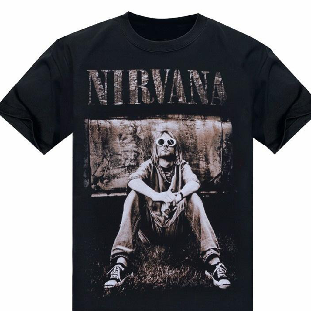 Kurt Cobain Nirvana Black Shirt All Size S-4XL EG676 | eBay