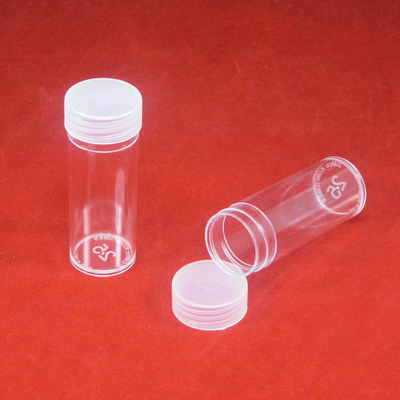 Edgar Marcus Round Plastic Coin Storage Tubes for US Quarters 24.3mm Qty 10