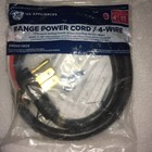 GE WX09X10035 Universal Range Power Cord 4-Wire 4 Feet - Free Priority Shipping