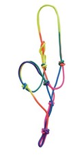 Rainbow Mini Horse Rope Halter 26026