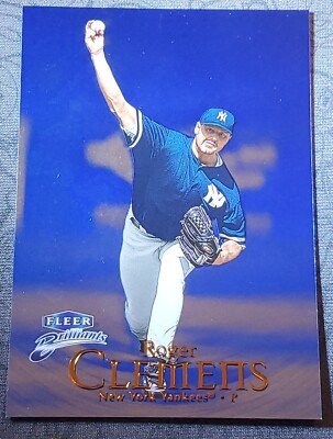 Roger Clemens 1999 Fleer Brilliants Blue Card, #113 | eBay