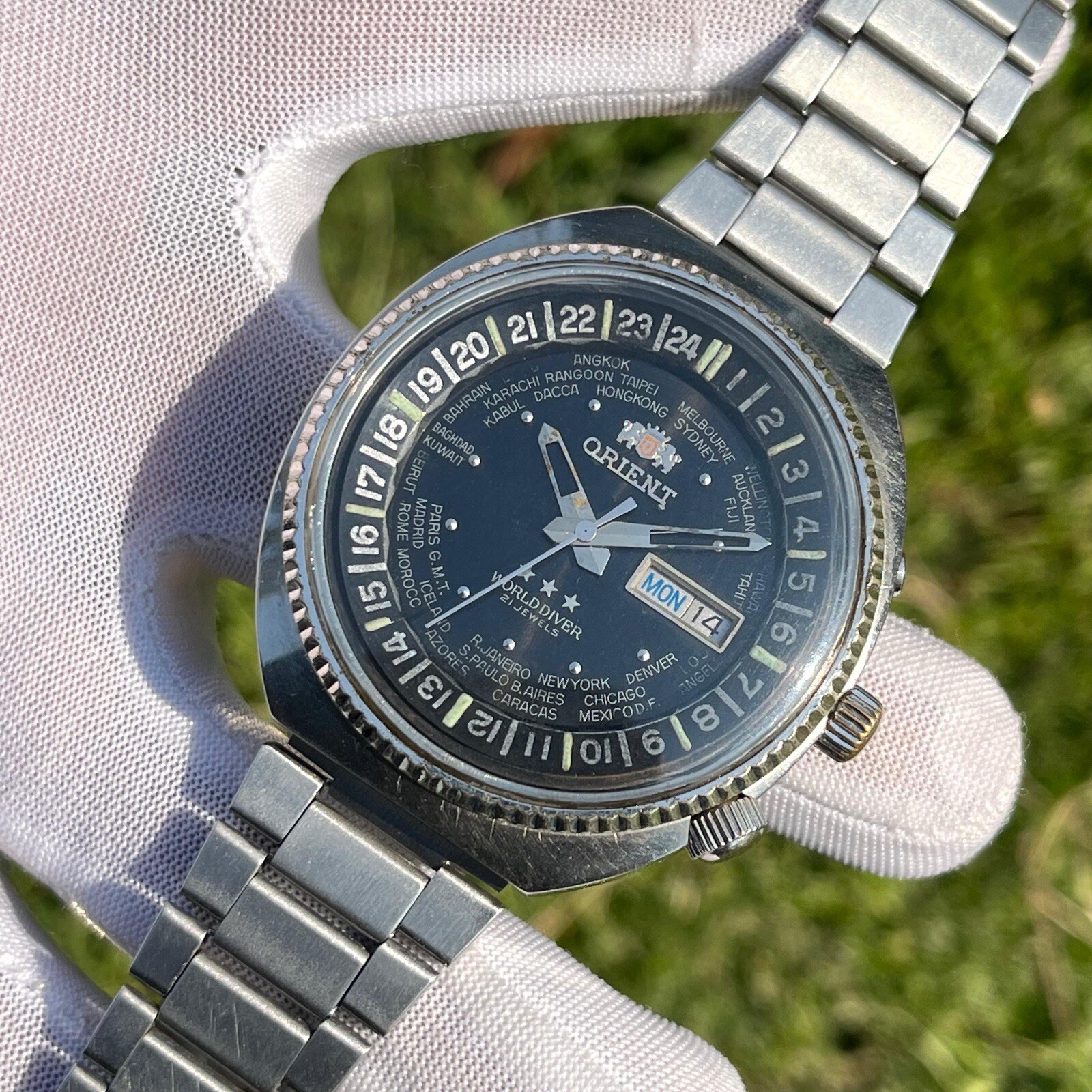 Armband Uhr Orient Automatik Orient RA-AA0812L39B Mako Kamasu