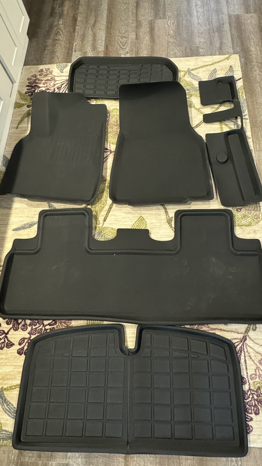 Tesla Model Y 7Seater Floor Mats 6PCS Model Y All Weather Floor Mats