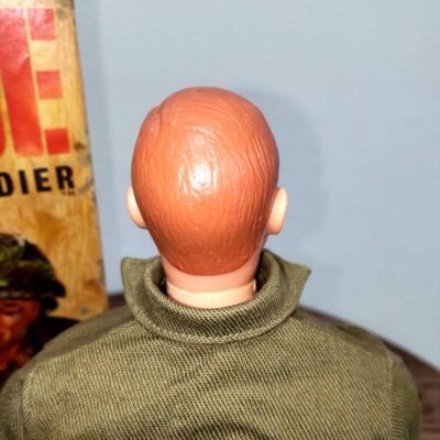 GIJOE Action Soldier Foreign Head Talking 1960's Figure W/BOX F/S