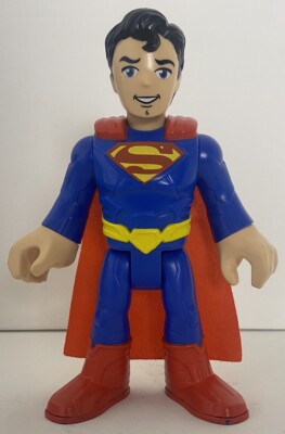 Imaginext Superman XL DC Super Friends Actionfigur 10'' - sehr guter Zustand -