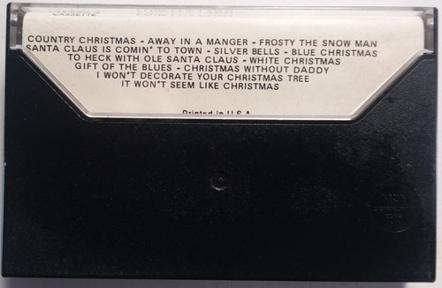 LORETTA LYNN Country Christmas cassette 1986 Blue Christmas Frosty Silver Bells - Imagen 2 de 4
