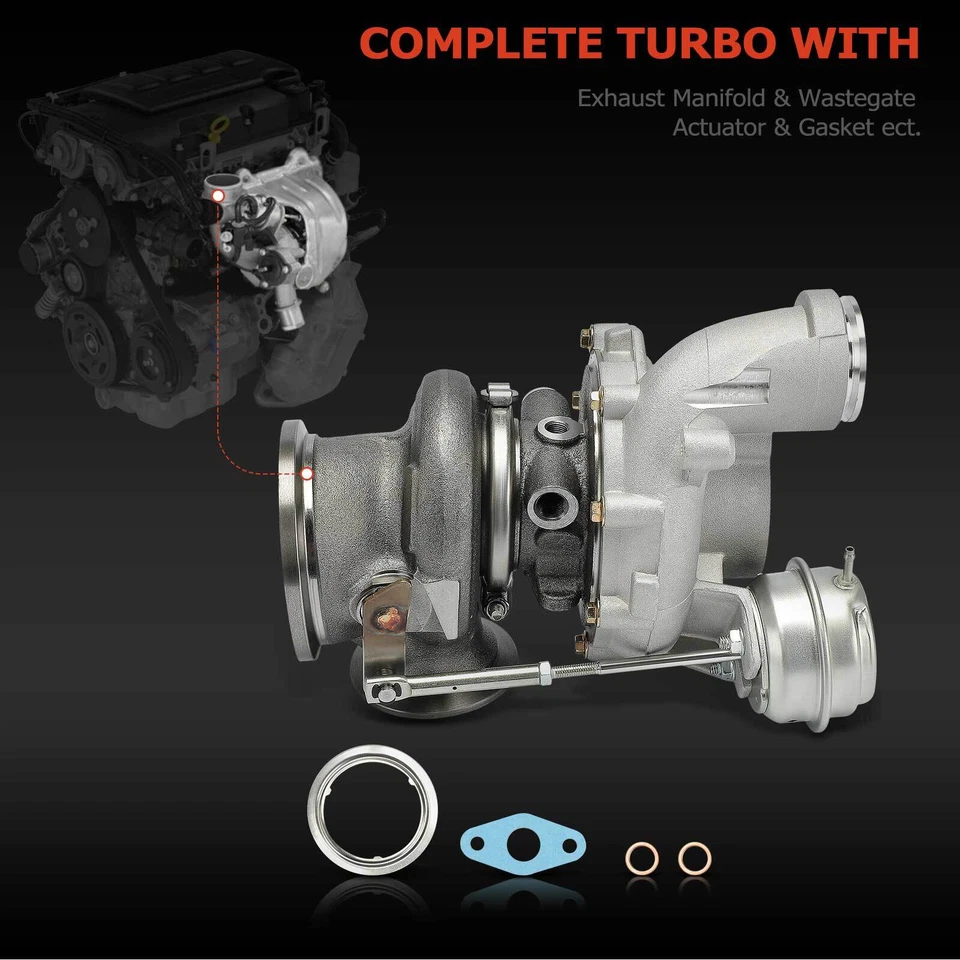 Turbocompresor para BMW 550i 650i xDrive 750i MGT2256SL 8216130004 760579407 Foto 2 de 4