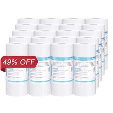20 Pack 5 Micron 10"x4.5" Big Blue Sediment Water Filter Replacement Whole House